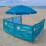 Apartament Whiteblue Dream 2 Kolobrzeg Z Ogrodkiem & Sauna & Fitness & Bawialnia Dla Dzieci