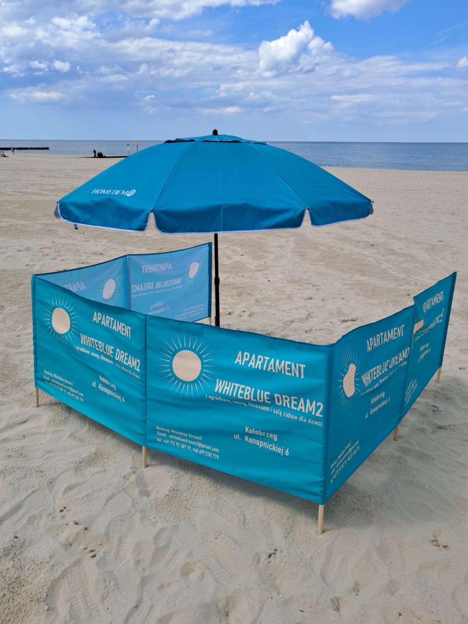 Apartment Whiteblue Dream 2 Z Ogrodkiem & Sauna & Fitness & Bawialnia Dla Dzieci